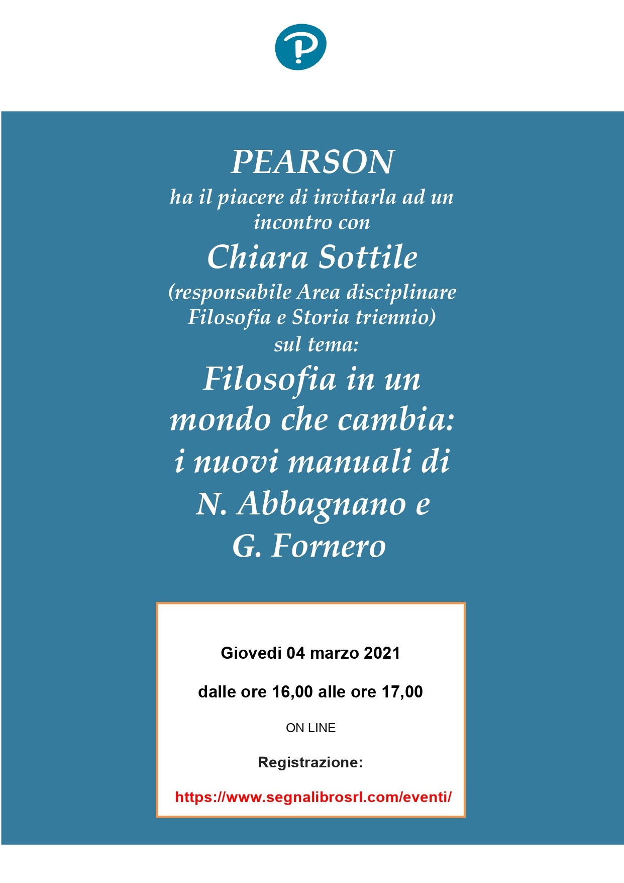 Filosofia in un mondo che cambia - Scuola Secondaria 2° Grado