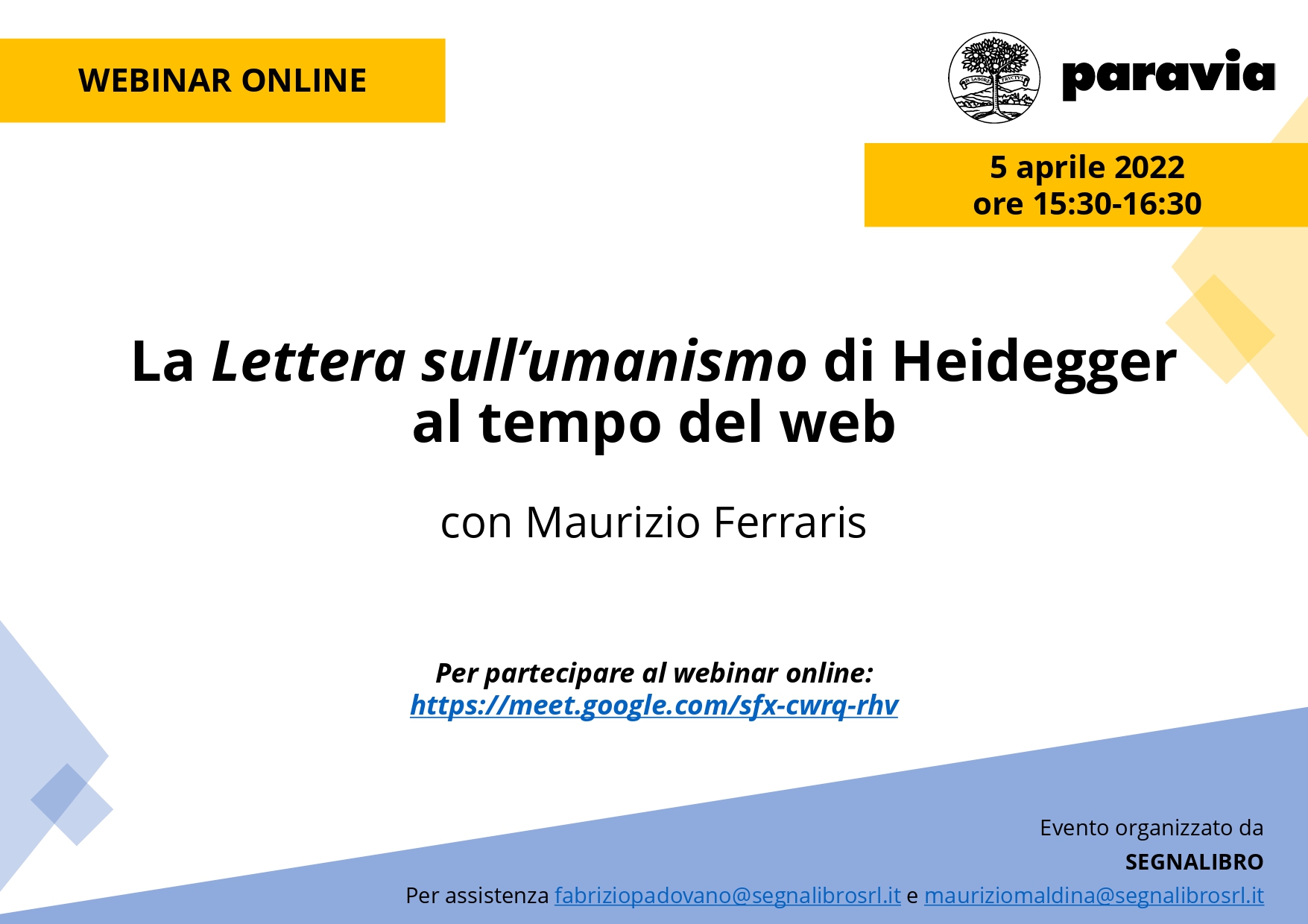 La Lettera sull’umanismo di Heidegger al tempo del web